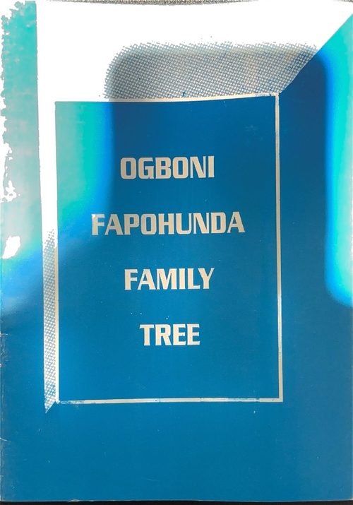 Cover of the book Ogboni Fapohunda Family Tree